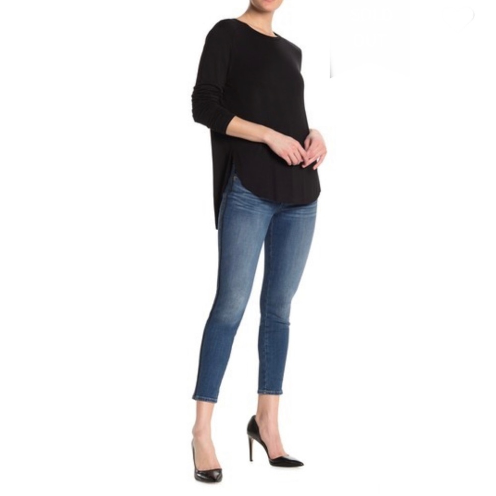 Lucky Brand Ava Skinny Jeans with Piping Sz27